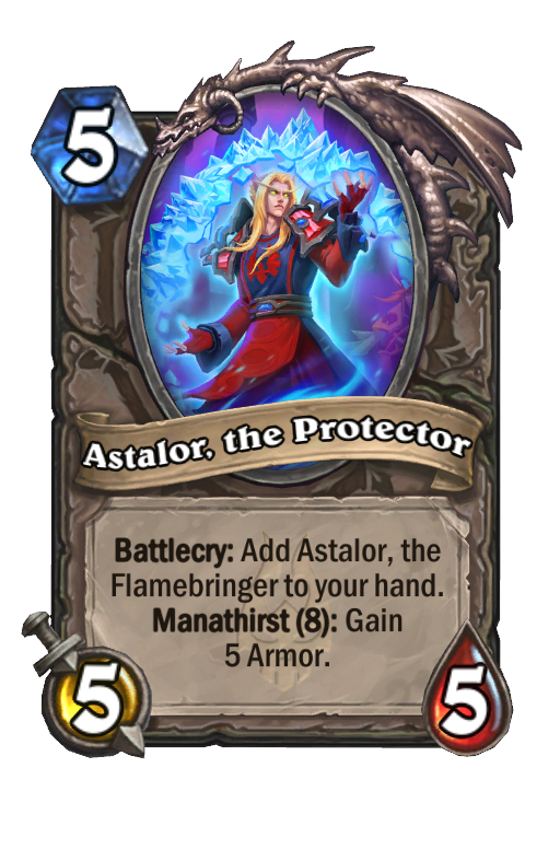Astalor, the Protector Hearthstone kártya