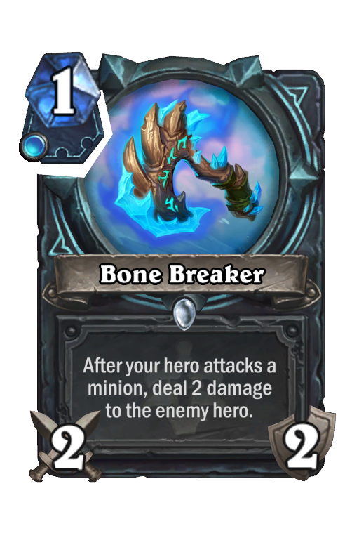 Bone Breaker Hearthstone kártya