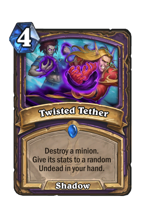 Twisted Tether Hearthstone kártya