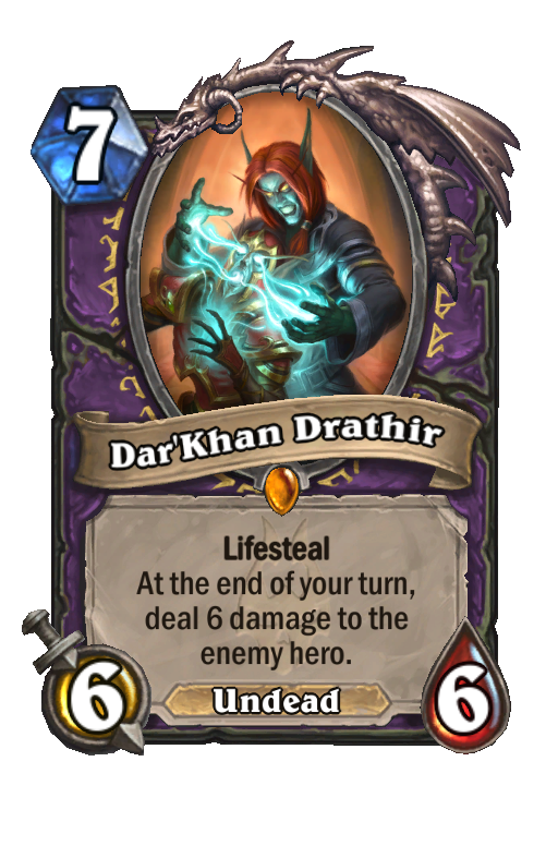 Dar'Khan Drathir Hearthstone kártya