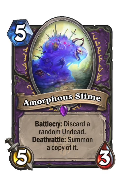 Amorphous Slime Hearthstone kártya