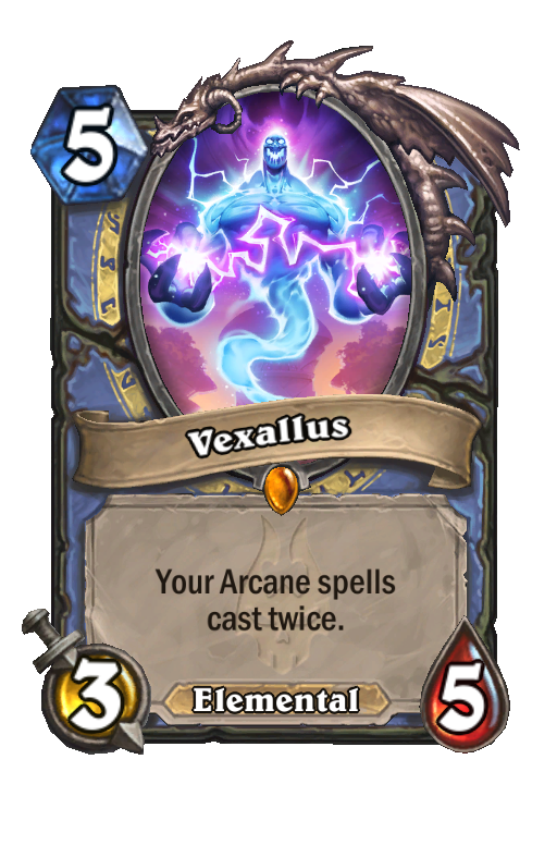Vexallus Hearthstone kártya