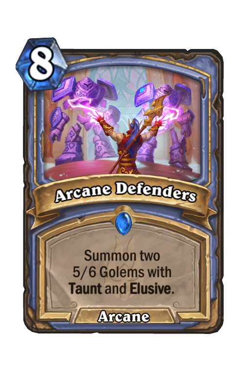 Arcane Defenders Hearthstone kártya