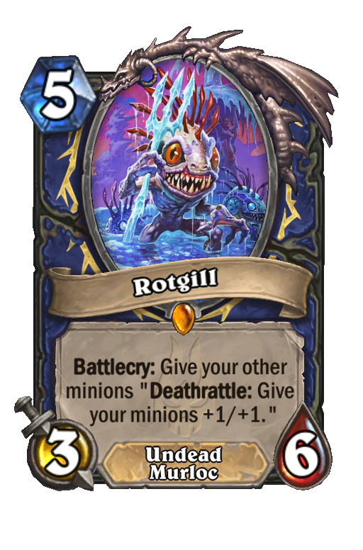 Rotgill Hearthstone kártya