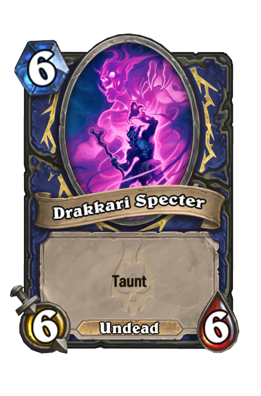 Drakkari Specter Hearthstone kártya