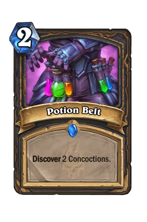 Potion Belt Hearthstone kártya
