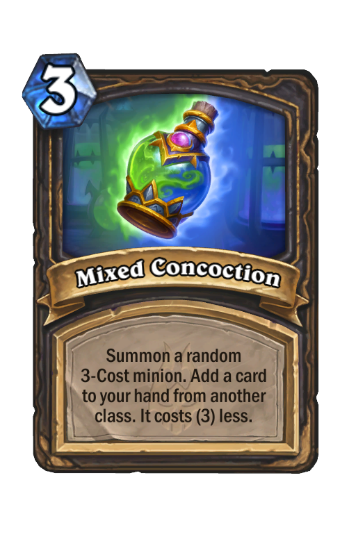 Mixed Concoction Hearthstone kártya