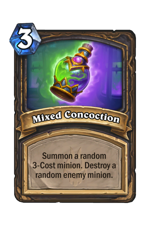 Mixed Concoction Hearthstone kártya