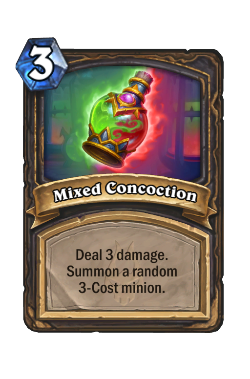 Mixed Concoction Hearthstone kártya
