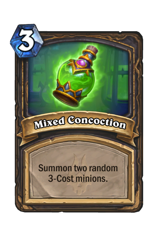 Mixed Concoction Hearthstone kártya