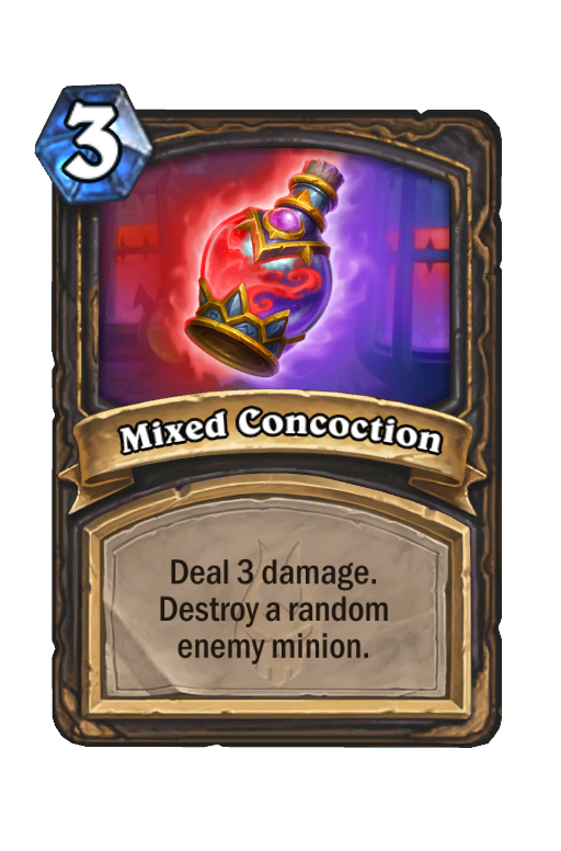Mixed Concoction Hearthstone kártya