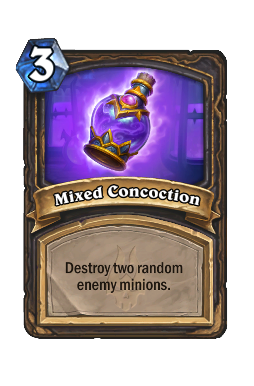 Mixed Concoction Hearthstone kártya