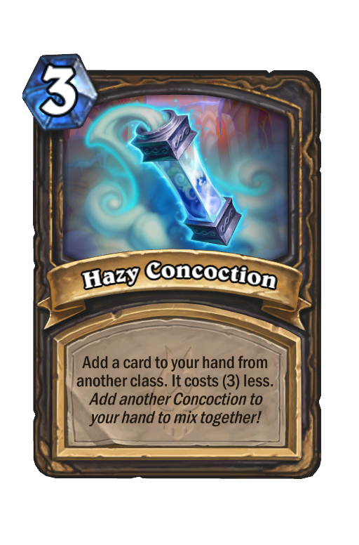 Hazy Concoction Hearthstone kártya