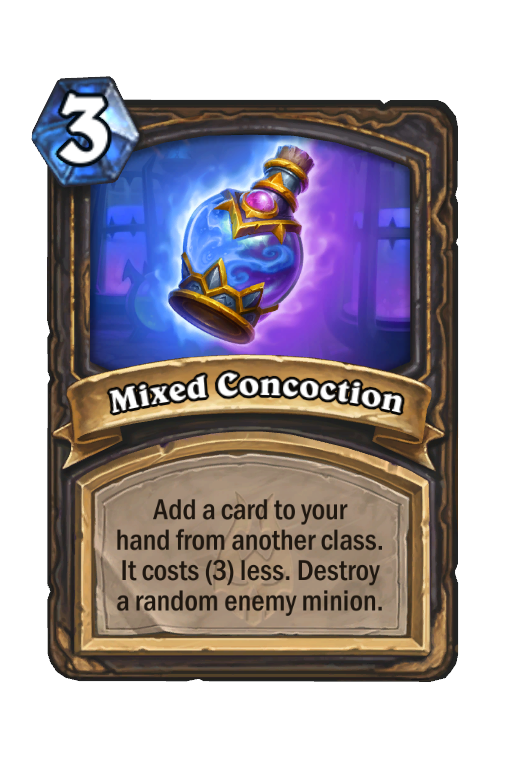 Mixed Concoction Hearthstone kártya