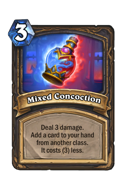 Mixed Concoction Hearthstone kártya