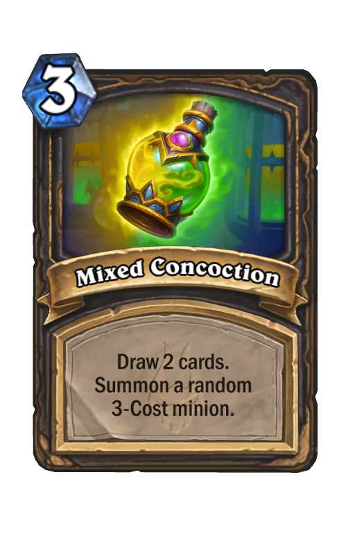 Mixed Concoction Hearthstone kártya