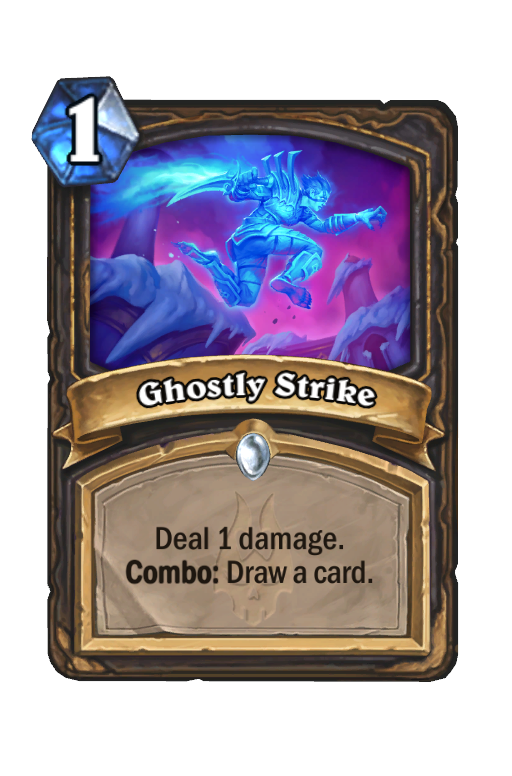 Ghostly Strike Hearthstone kártya