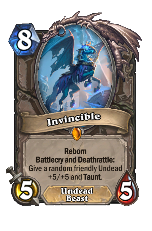 Invincible Hearthstone kártya