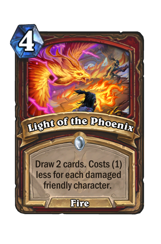 Light of the Phoenix Hearthstone kártya