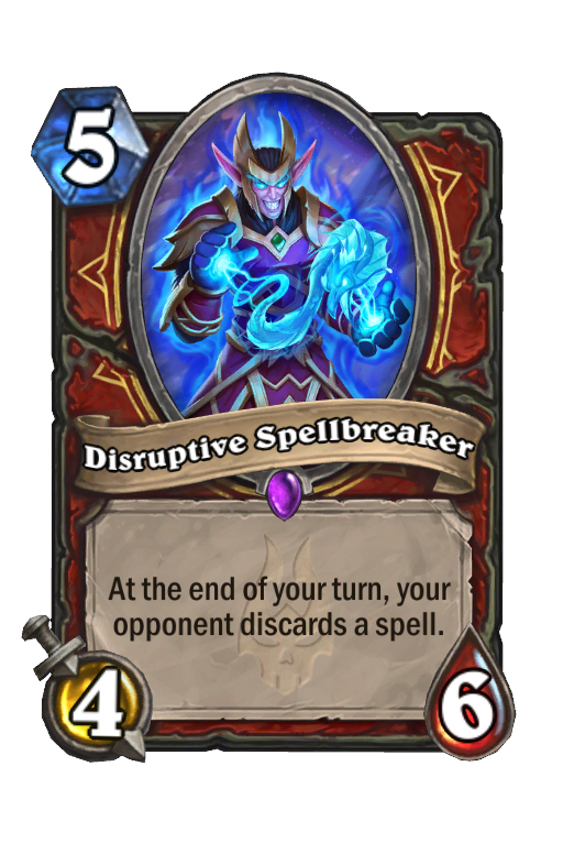 Disruptive Spellbreaker Hearthstone kártya