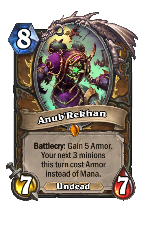 Anub'Rekhan Hearthstone kártya