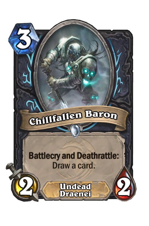 Chillfallen Baron Hearthstone kártya
