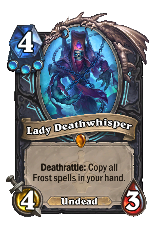 Lady Deathwhisper Hearthstone kártya