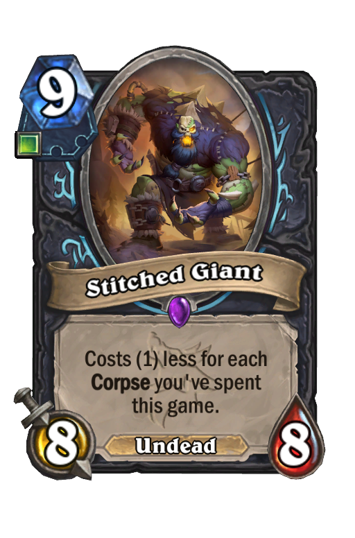 Stitched Giant Hearthstone kártya