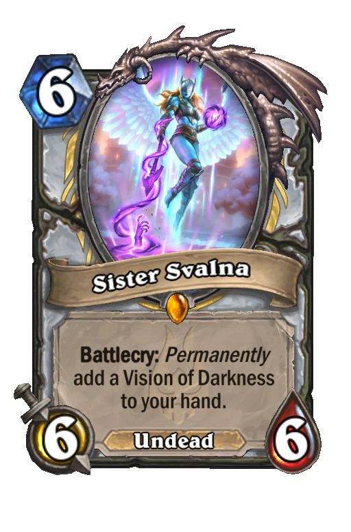Sister Svalna Hearthstone kártya