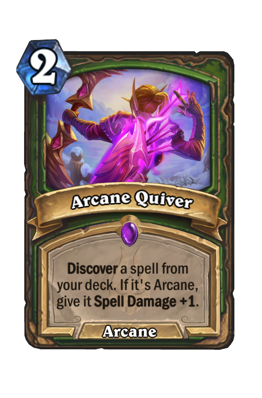Arcane Quiver Hearthstone kártya