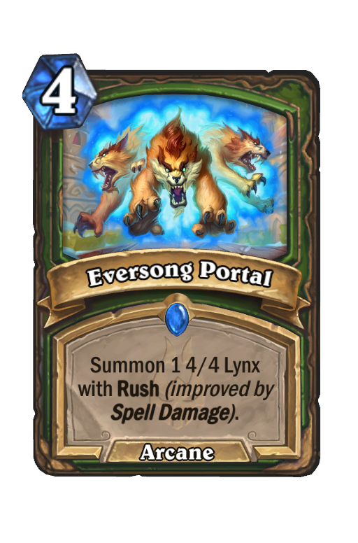 Eversong Portal Hearthstone kártya