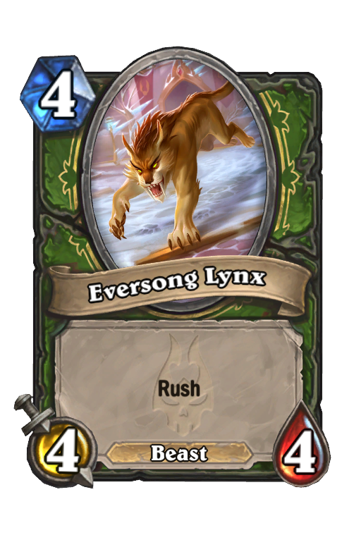 Eversong Lynx Hearthstone kártya