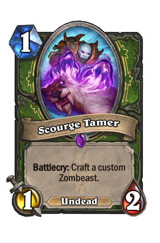 Scourge Tamer Hearthstone kártya