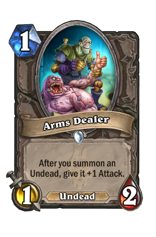 Arms Dealer Hearthstone kártya
