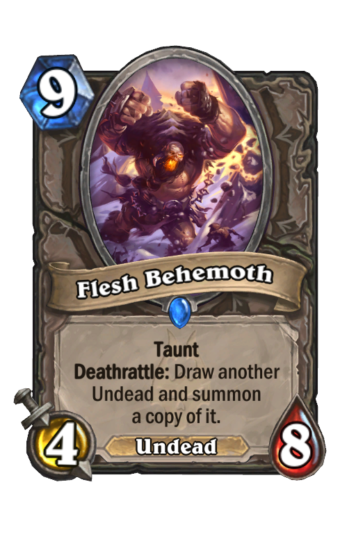Flesh Behemoth Hearthstone kártya