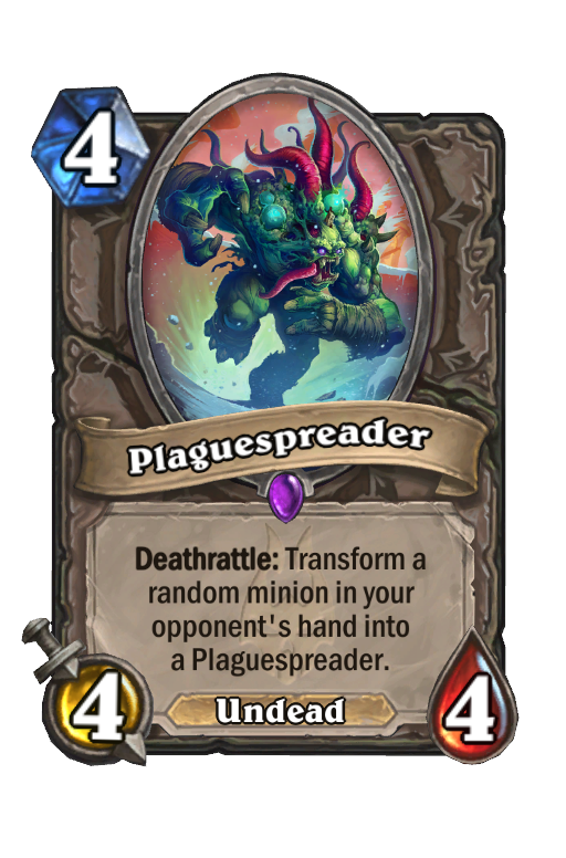 Plaguespreader Hearthstone kártya