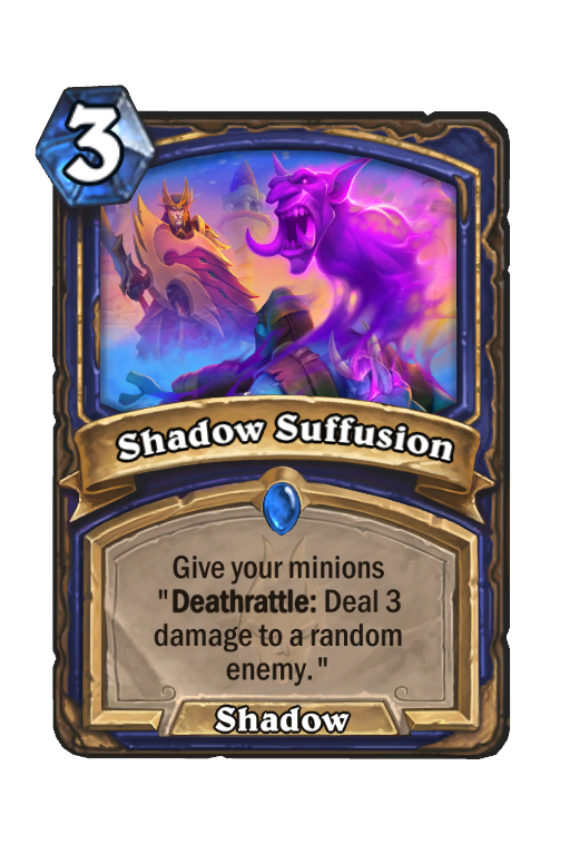 Shadow Suffusion Hearthstone kártya