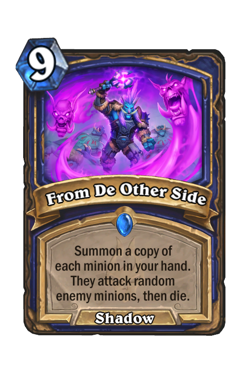 From De Other Side Hearthstone kártya