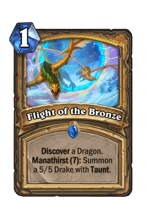 Flight of the Bronze Hearthstone kártya