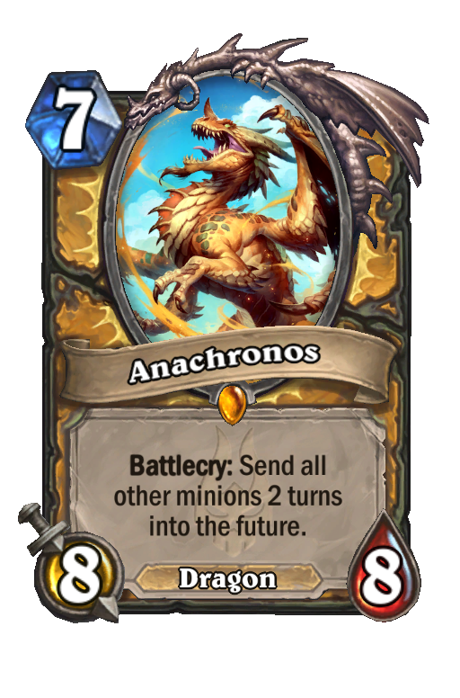 Anachronos Hearthstone kártya