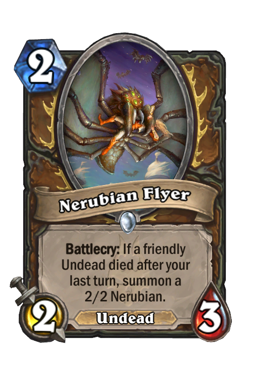 Nerubian Flyer Hearthstone kártya