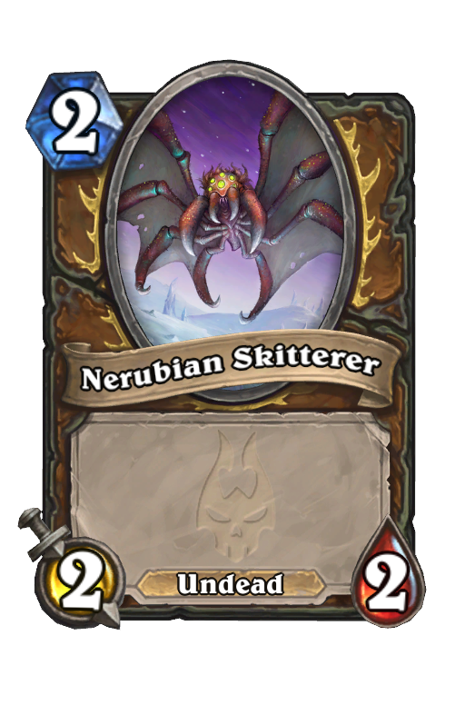 Nerubian Skitterer Hearthstone kártya