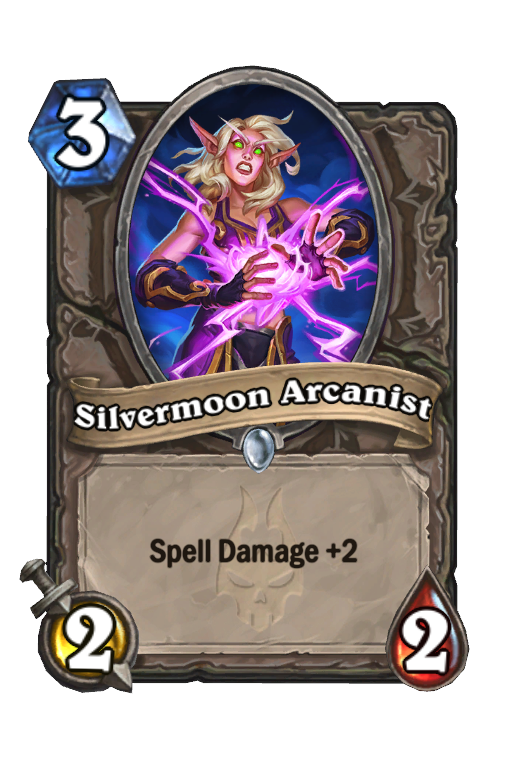 Silvermoon Arcanist Hearthstone kártya