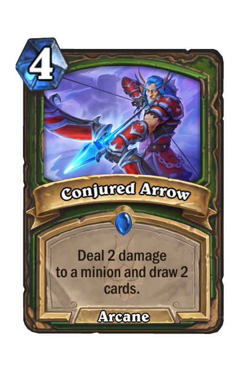 Conjured Arrow Hearthstone kártya