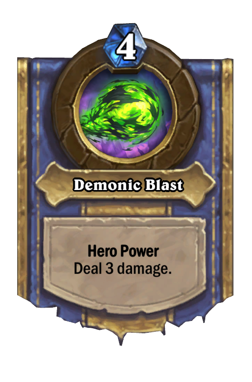 Demonic Blast Hearthstone kártya