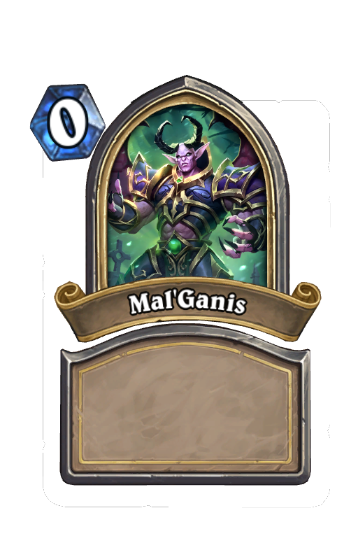 Mal'Ganis Hearthstone kártya