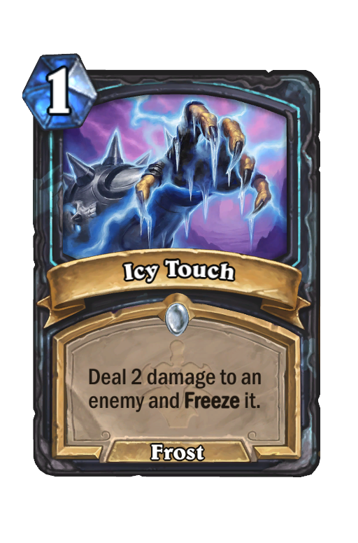 Icy Touch Hearthstone kártya