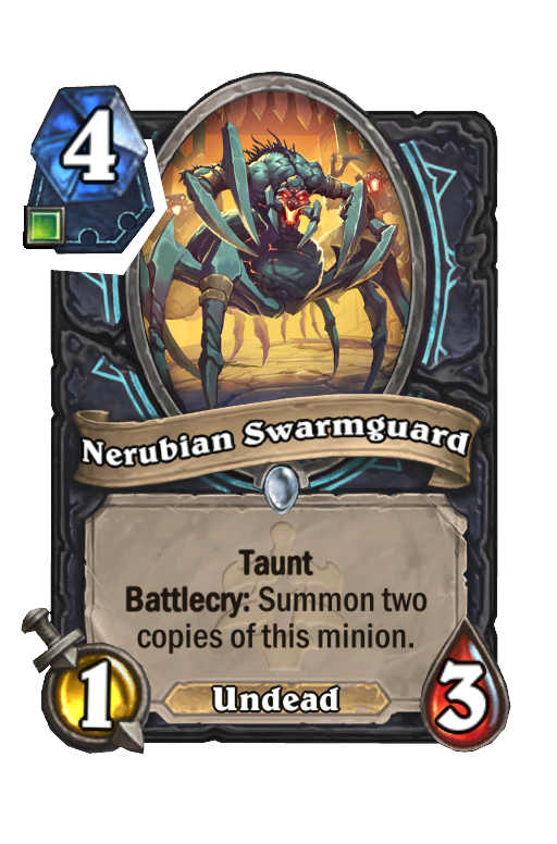 Nerubian Swarmguard Hearthstone kártya