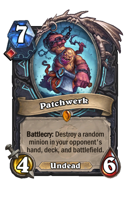 Patchwerk Hearthstone kártya