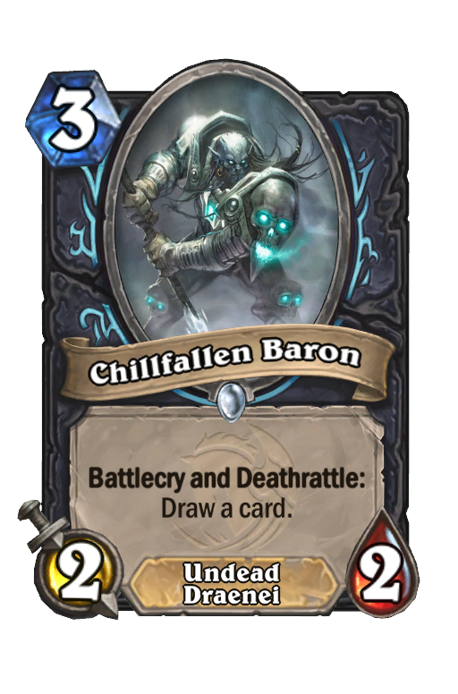 Chillfallen Baron Hearthstone kártya